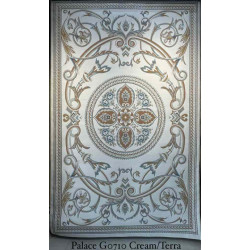 سجاد تركي بالاس G0710 كلاسيك نقش ملكي قصور سميك ناعم كريم تيرا مقاس 500*700 سجاد تركي بالاس G0710 كلاسيك نقش ملكي قصور سميك ناعم كريم تيرا مقاس 500*700