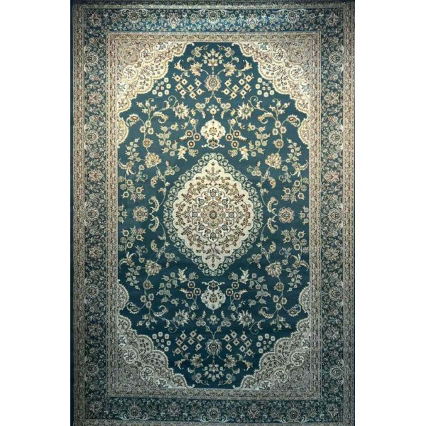 Safwan Classic Thick Soft Turkish Carpet 40571 Blue Size 400*500