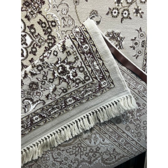 Safwan Classic Thick Soft Turkish Carpet 40571 Cream Size 400*600 Safwan Classic Thick Soft Turkish Carpet 40571 Cream Size 400*600