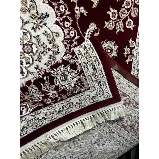 Safwan Classic Thick Soft Turkish Carpet 40571 red Size 400*600 Safwan Classic Thick Soft Turkish Carpet 40571 red Size 400*600