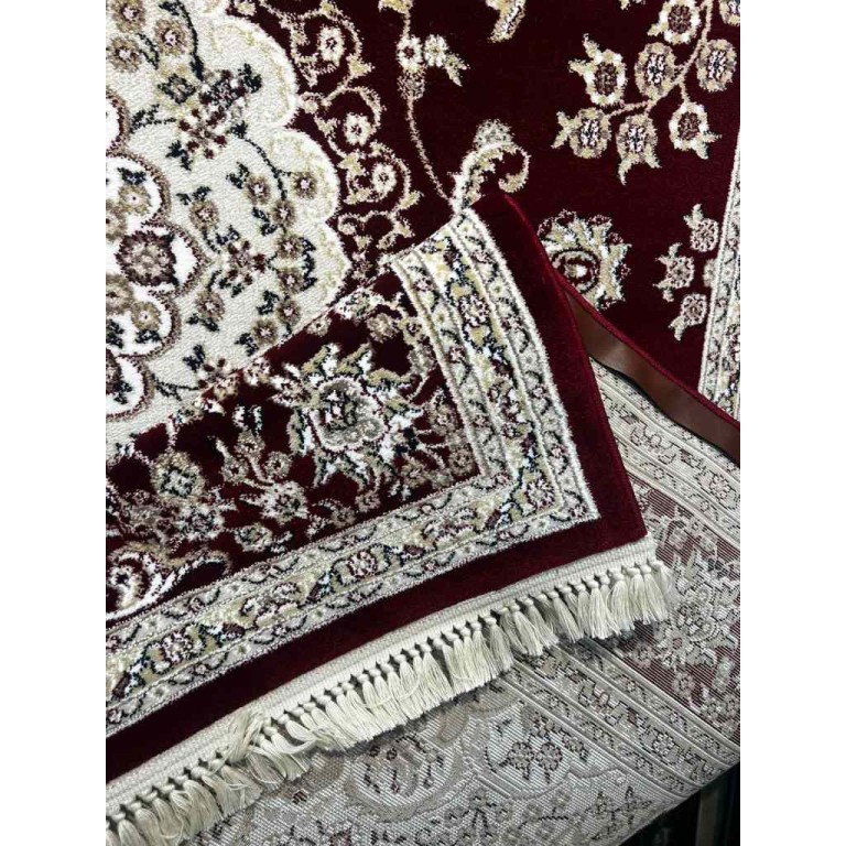 Safwan Classic Thick Soft Turkish Carpet 40571 red Size 400*400