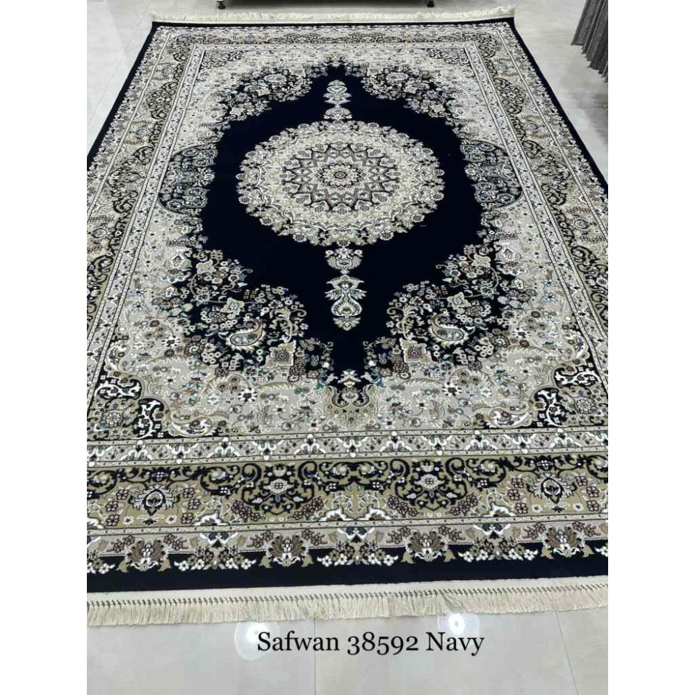 سجاد تركي صفوان كلاسيك سميك ناعم 38592 كحلي مقاس 400*600 سجاد تركي صفوان كلاسيك سميك ناعم 38592 كحلي مقاس 400*600