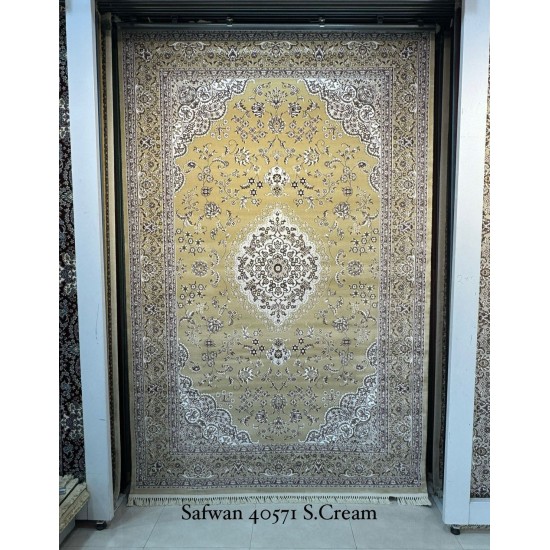 سجاد تركي صفوان كلاسيك سميك ناعم 40571 ذهبي مقاس 100*200 سجاد تركي صفوان كلاسيك سميك ناعم 40571 ذهبي مقاس 100*200