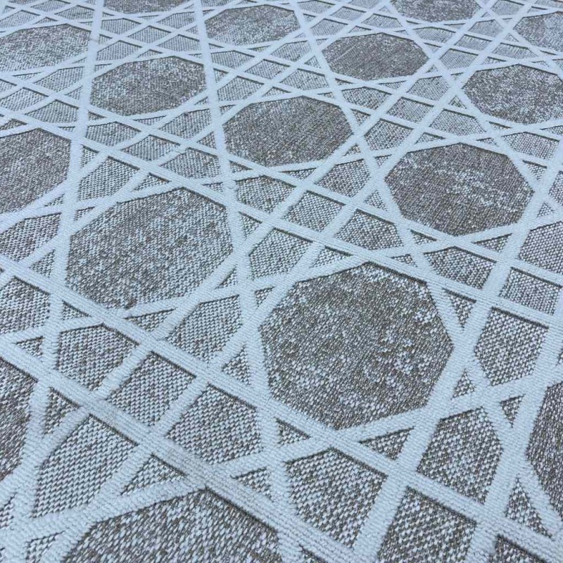 سجاد صوهو تركي خيش 24579A كريم مقاس 150*230