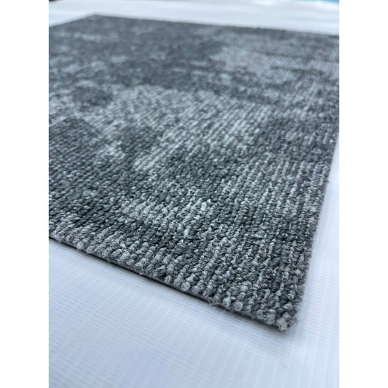 Office flooring square carpet office tiles teymur 01 gray color