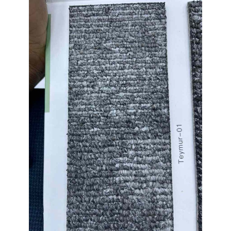 Office flooring square carpet office tiles teymur 01 gray color