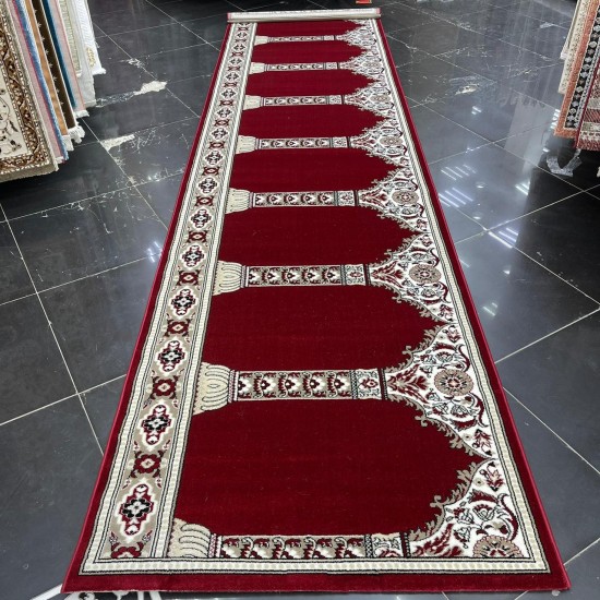 Superstar prayer rugs 125*960 red