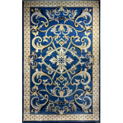 سجاد شرقي تبريز تركي 40426 سماوي مقاس 100*400