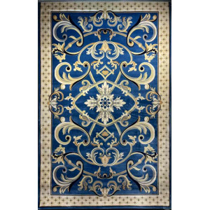 سجاد شرقي تبريز تركي 40426 سماوي مقاس 100*400