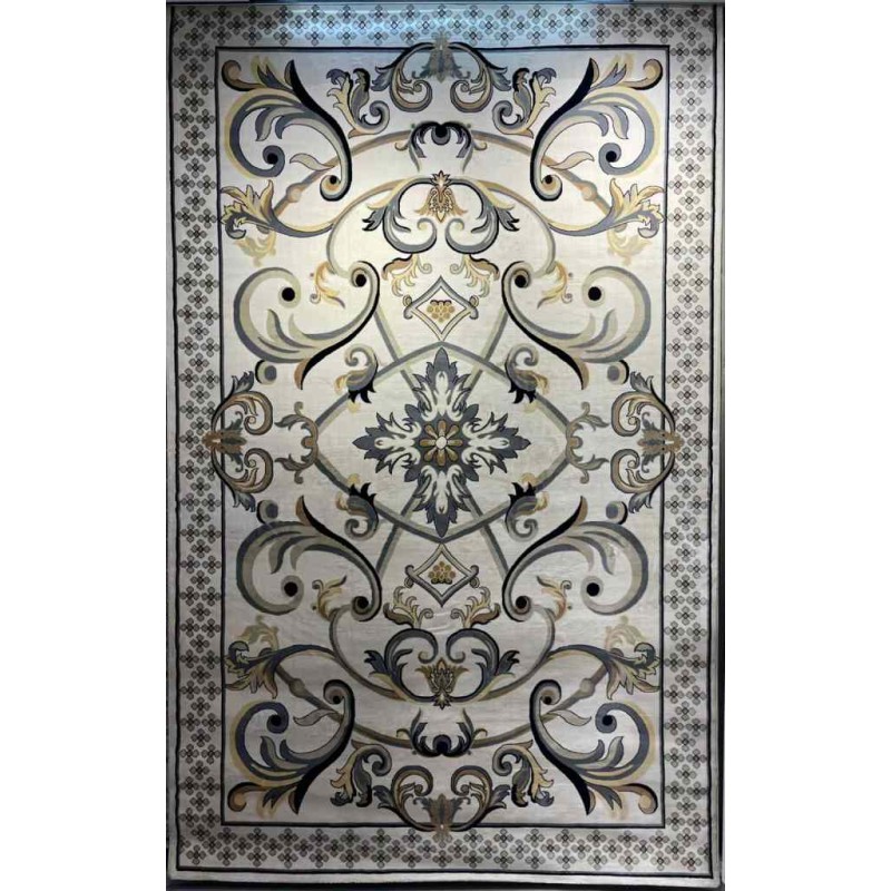 سجاد شرقي تبريز تركي 40426 كريم مقاس 100*400
