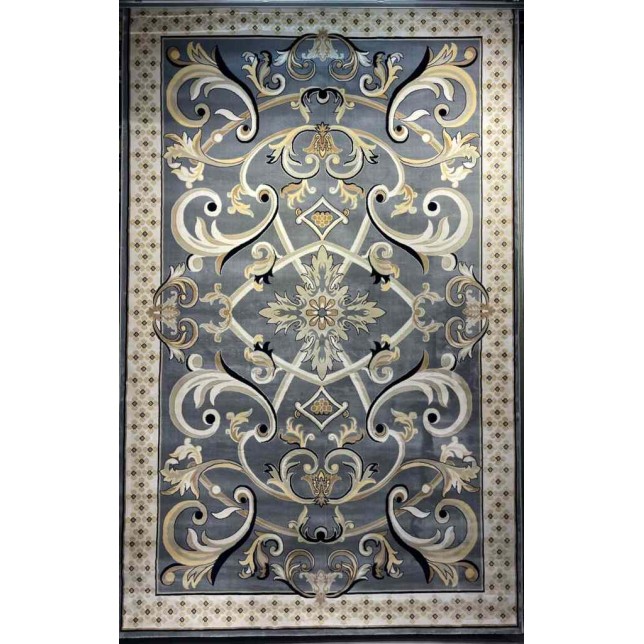 Turkish Tabriz Oriental Carpet 40426 gray Size 150*220