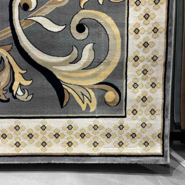 Turkish Tabriz Oriental Carpet 40426 gray Size 150*220