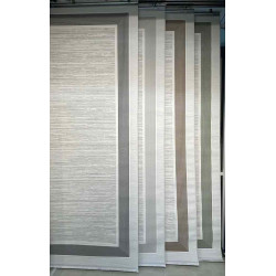 سجاد تركي اطار برواز زين BT488 كريم بيج مقاس 100*400