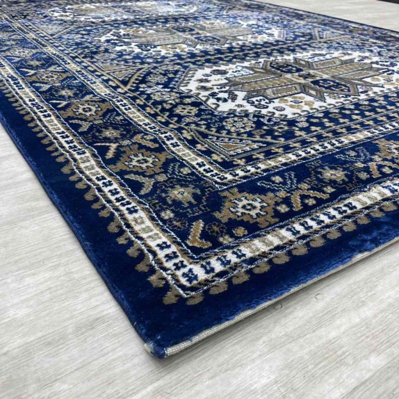سجاد تركي الماس مودرن 10940A كحلي مقاس 100*200