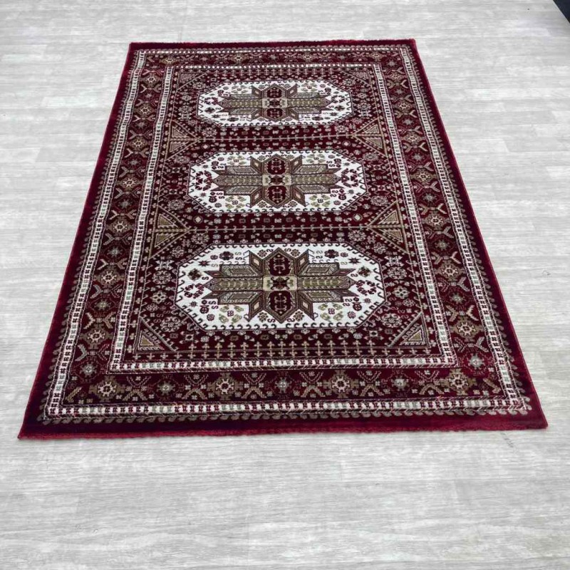 سجاد تركي الماس مودرن 10940A احمر مقاس 100*200