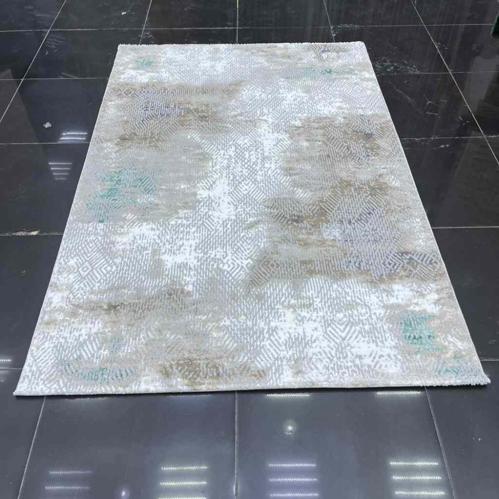 سجاد الماس تركي مودرن 30020A رصاصي تركواز 200*300 سجاد الماس تركي مودرن 30020A رصاصي تركواز 200*300