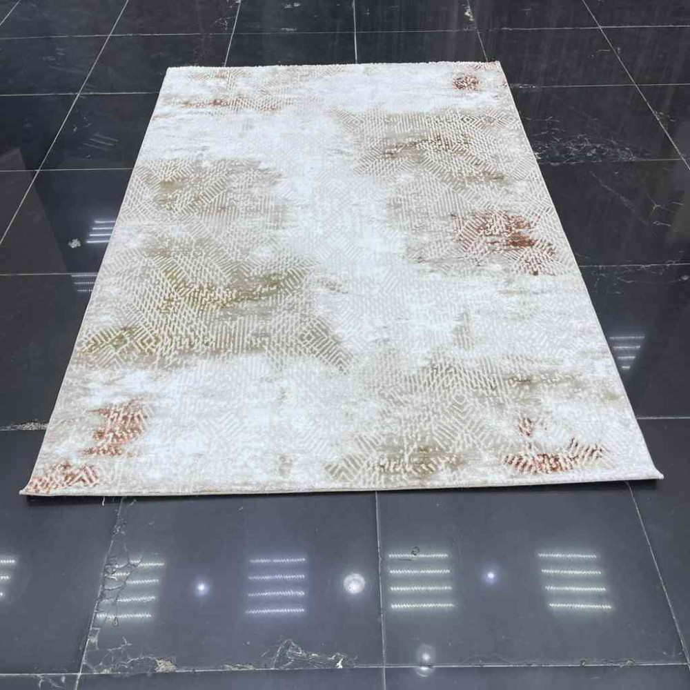 سجاد الماس تركي مودرن 30020A كريم فيزون 150*220 سجاد الماس تركي مودرن 30020A كريم فيزون 150*220