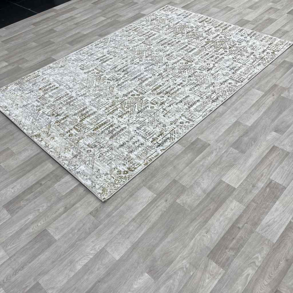 سجاد الماس تركي مودرن 35005A بيج ذهبي 150*220 سجاد الماس تركي مودرن 35005A بيج ذهبي 150*220