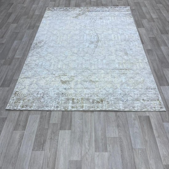 Modern Turkish diamond carpet 35005A golden beige 200*300