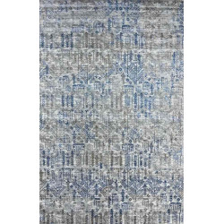 سجاد الماس تركي مودرن 35005A رمادي سماوي 150*220 سجاد الماس تركي مودرن 35005A رمادي سماوي 150*220