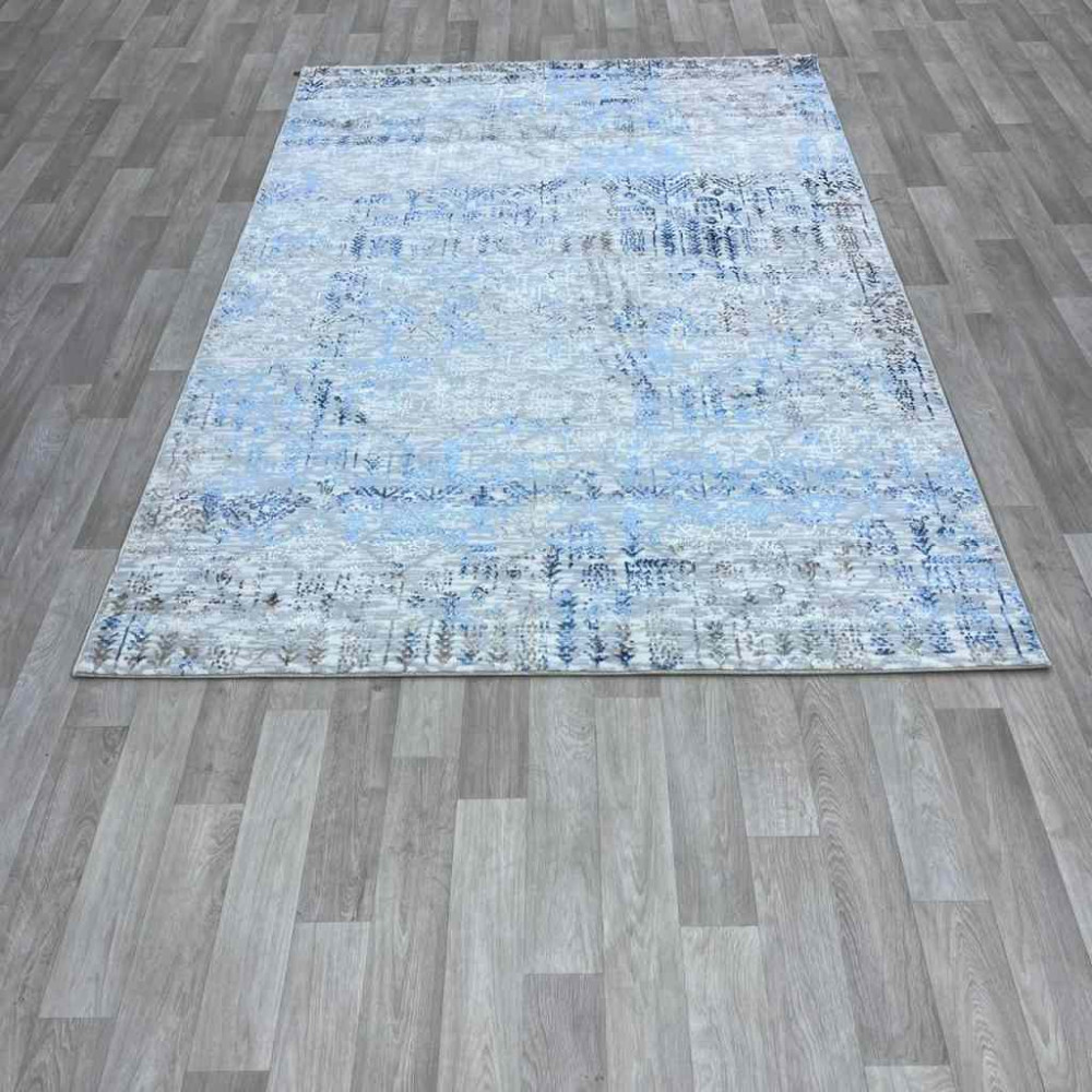 سجاد الماس تركي مودرن 35005A رمادي سماوي 150*220 سجاد الماس تركي مودرن 35005A رمادي سماوي 150*220