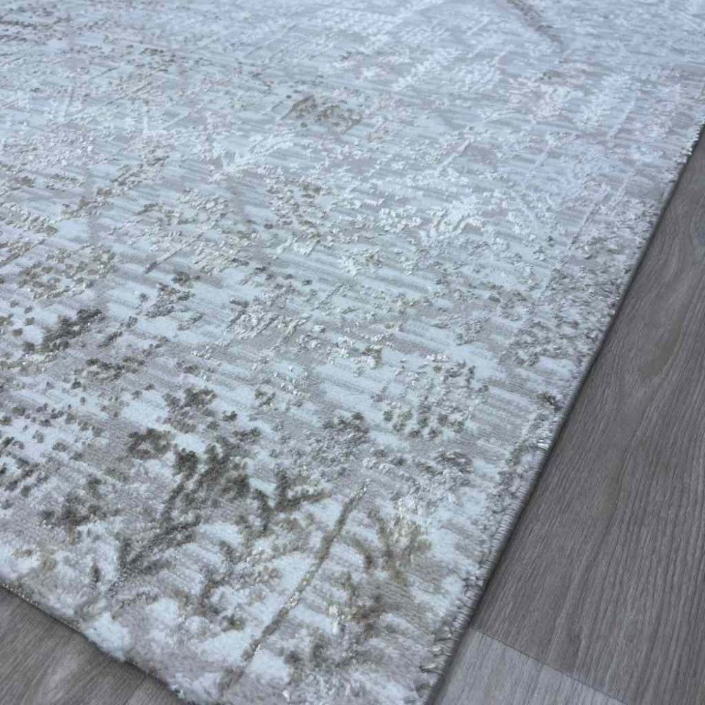 سجاد الماس تركي مودرن 35005A كريم بيج 150*220 سجاد الماس تركي مودرن 35005A كريم بيج 150*220