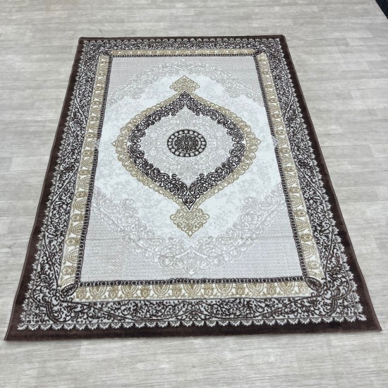 سجاد الماس مودرن B066 بني مقاس 300*400