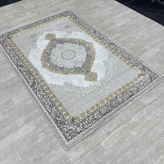 Modern Almas Carpets B066 light beige 120*170