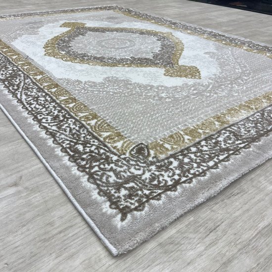 Modern Almas Carpets B066 light beige 80*150