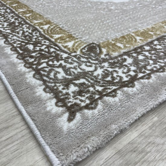 Modern Almas Carpets B066 light beige 200*30