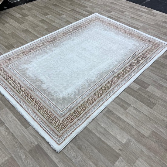 Modern Turkish diamond carpets 30081B orange vezon 250*350