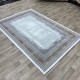 Modern Turkish diamond carpet 30081B gray brown 150*220