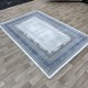 Modern Turkish diamond carpet 30081B gray blue 100*300