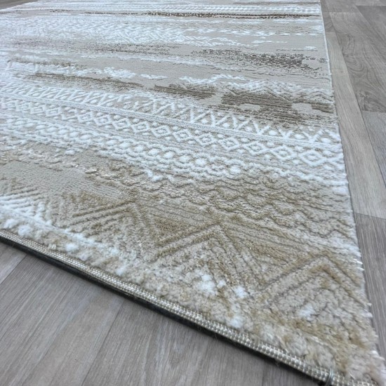 Modern Turkish diamond carpet 30096A gray 250*350