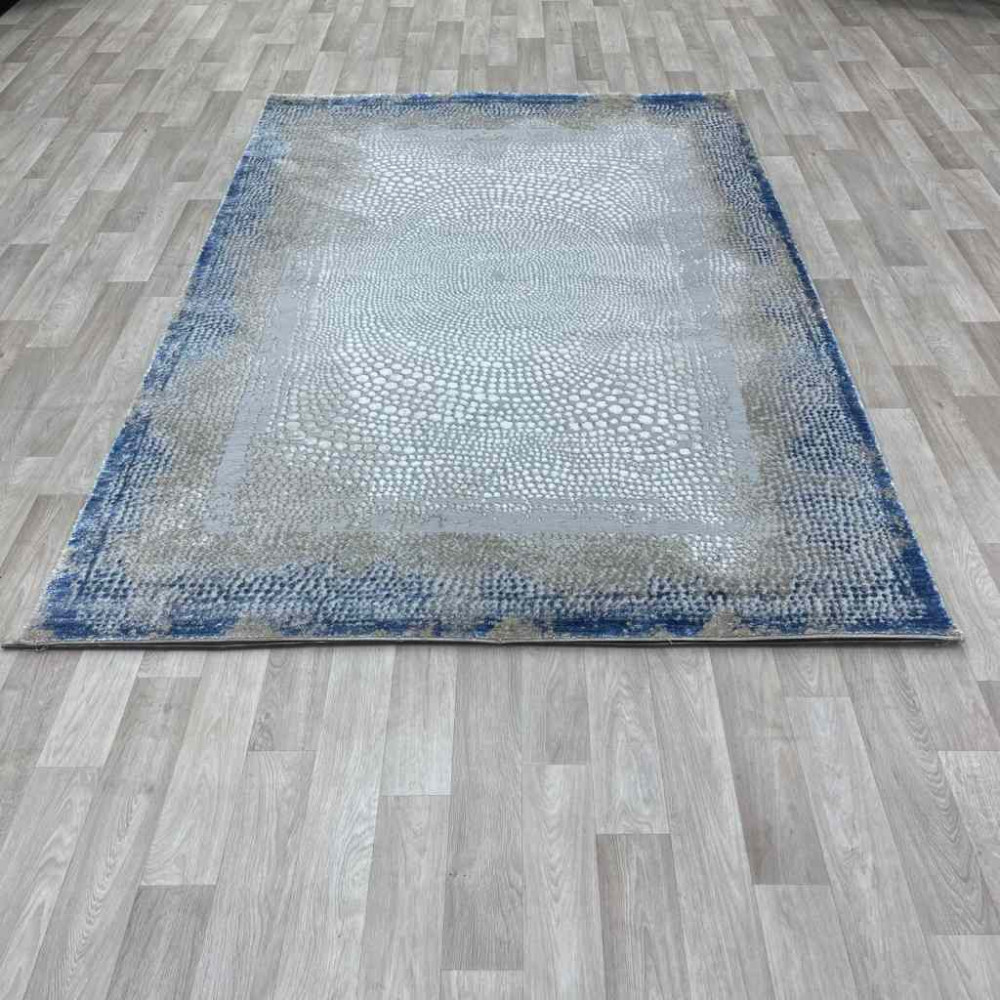 سجاد الماس تركي مودرن 30108A فيزون سماوي 150*220 سجاد الماس تركي مودرن 30108A فيزون سماوي 150*220