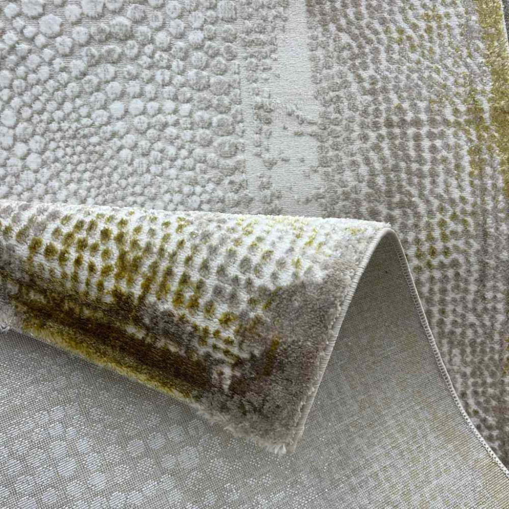 سجاد الماس تركي مودرن 30108A فيزون ذهبي 150*220 سجاد الماس تركي مودرن 30108A فيزون ذهبي 150*220