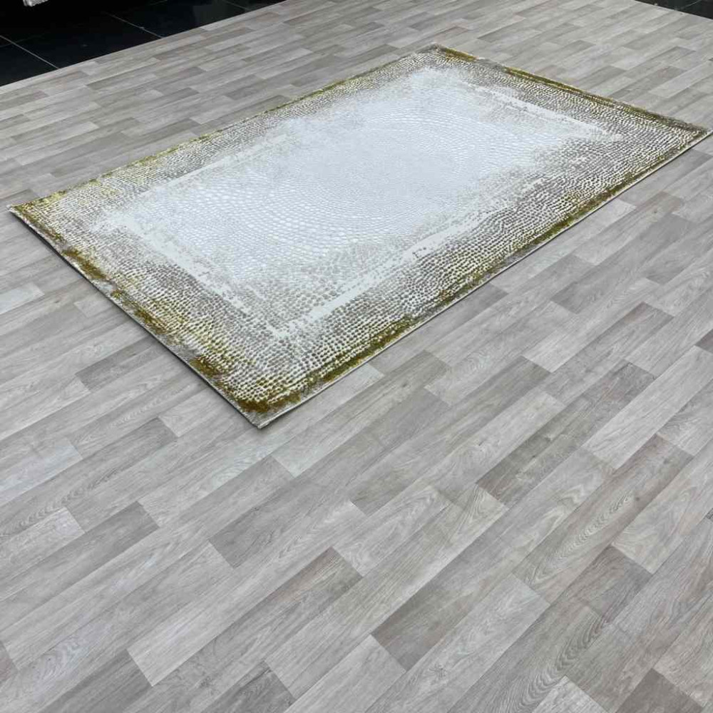 سجاد الماس تركي مودرن 30108A فيزون ذهبي 150*220 سجاد الماس تركي مودرن 30108A فيزون ذهبي 150*220