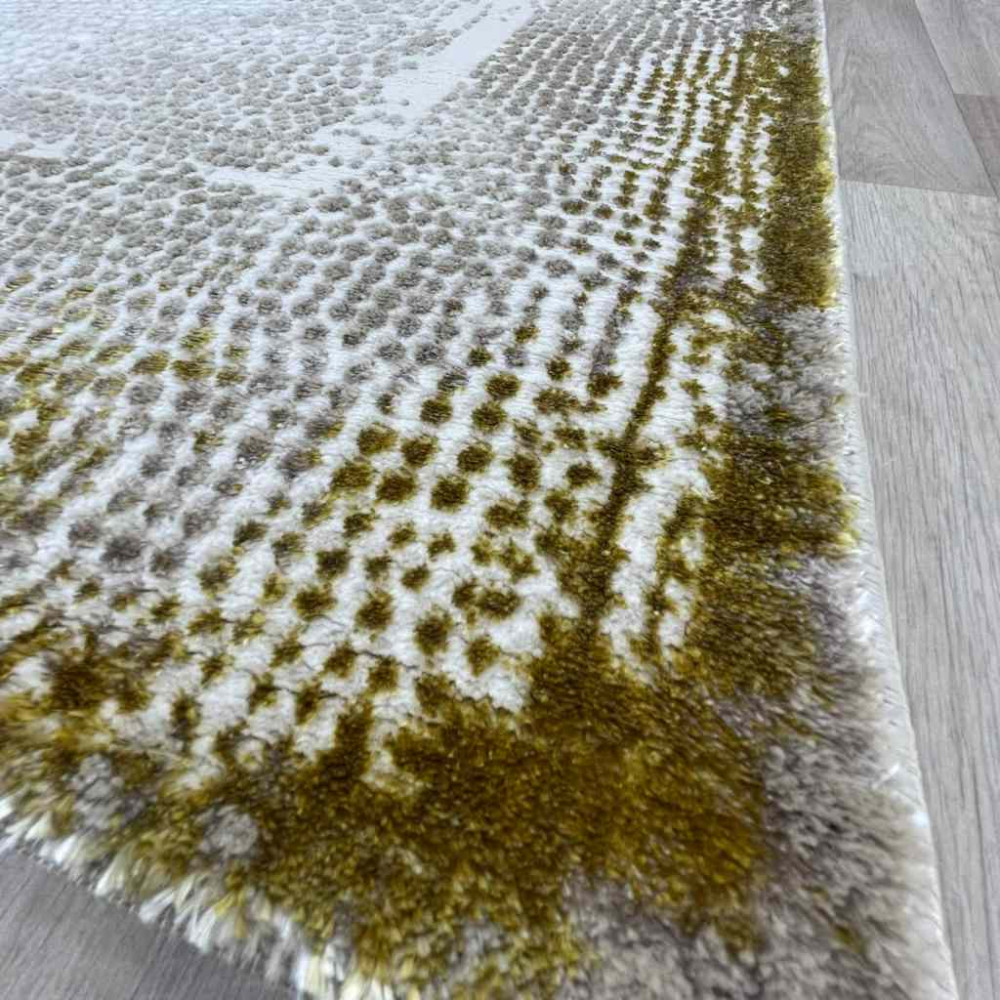 سجاد الماس تركي مودرن 30108A فيزون ذهبي 150*220 سجاد الماس تركي مودرن 30108A فيزون ذهبي 150*220