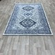 Turkish diamond rug 6511A cream gray color size 250*350