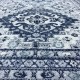 Turkish diamond rug 6511A cream gray color size 250*350