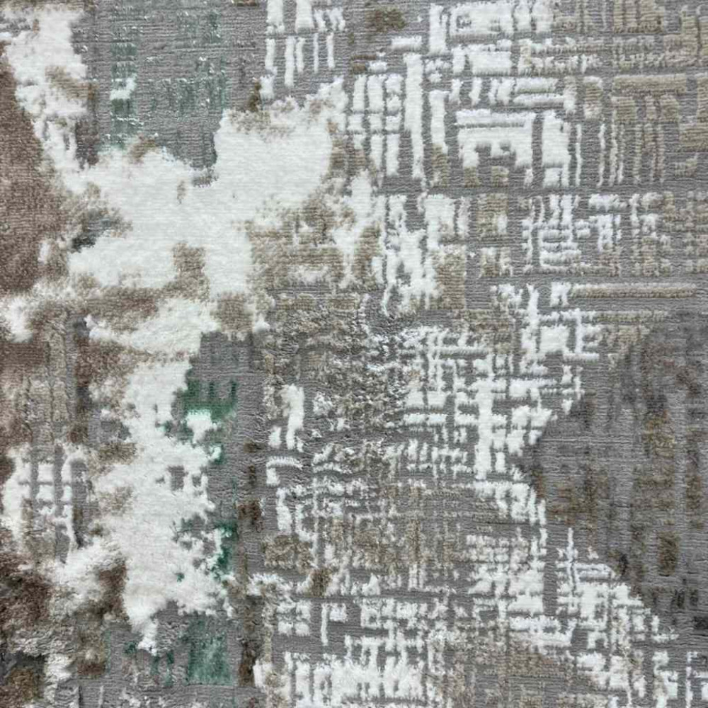 سجاد الماس تركي مودرن 30009A رمادي تركواز 150*220 سجاد الماس تركي مودرن 30009A رمادي تركواز 150*220