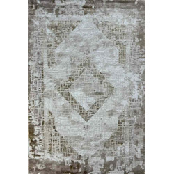 سجاد الماس تركي مودرن 30009A كريم ذهبي 150*220