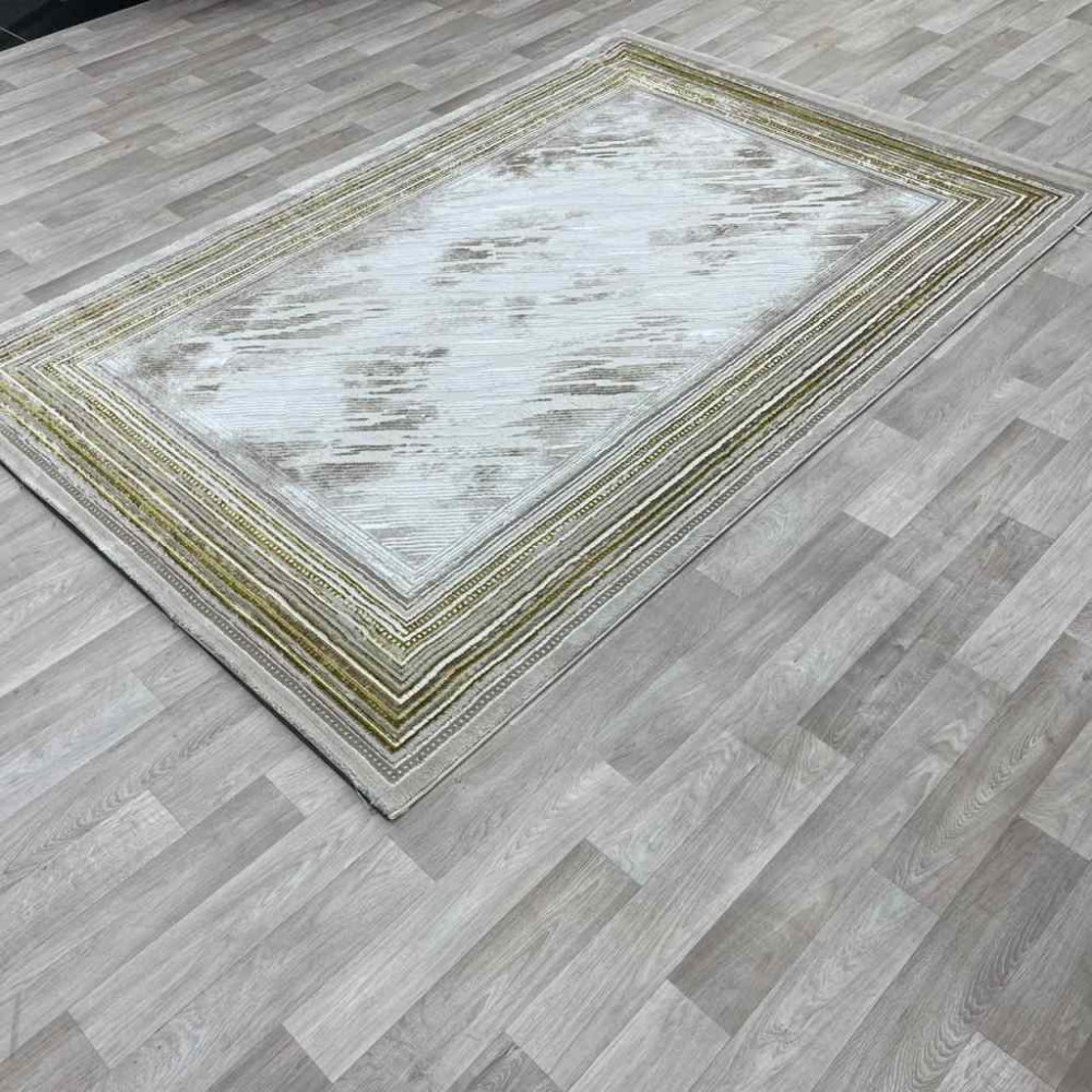 سجاد الماس تركي مودرن 30095 بيج ذهبي 200*300 سجاد الماس تركي مودرن 30095 بيج ذهبي 200*300