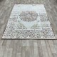 Modern Turkish carpet diamond 35007A beige orange size 200*300