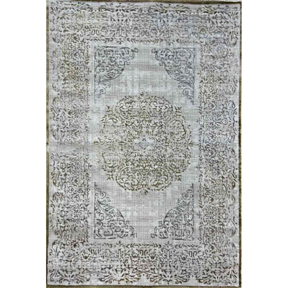 سجاد تركي حديث الماس 35007A بيج ذهبي مقاس 150*220