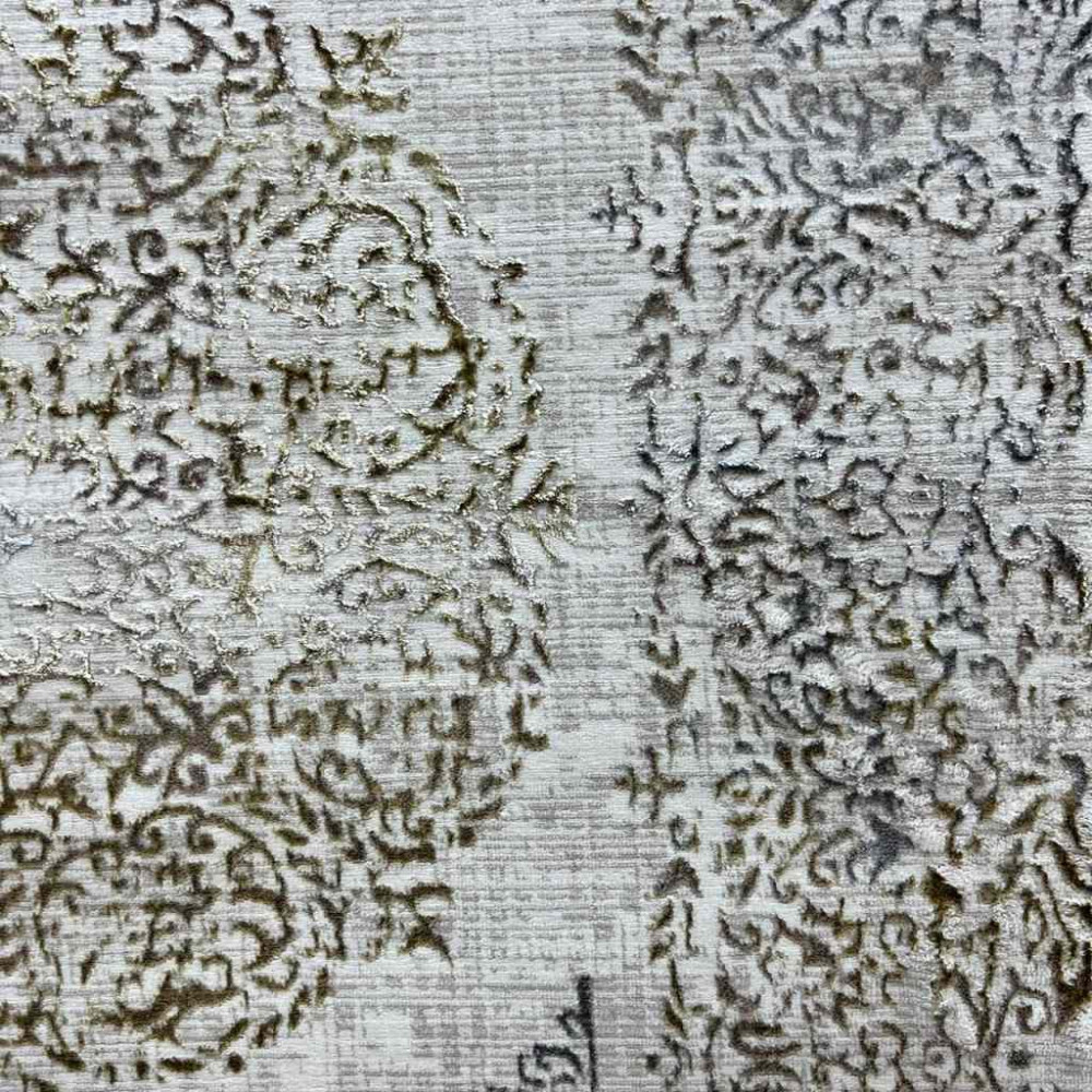 سجاد تركي حديث الماس 35007A بيج ذهبي مقاس 150*220