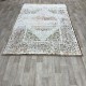 Modern Turkish carpet diamond 35007A beige orange size 200*300