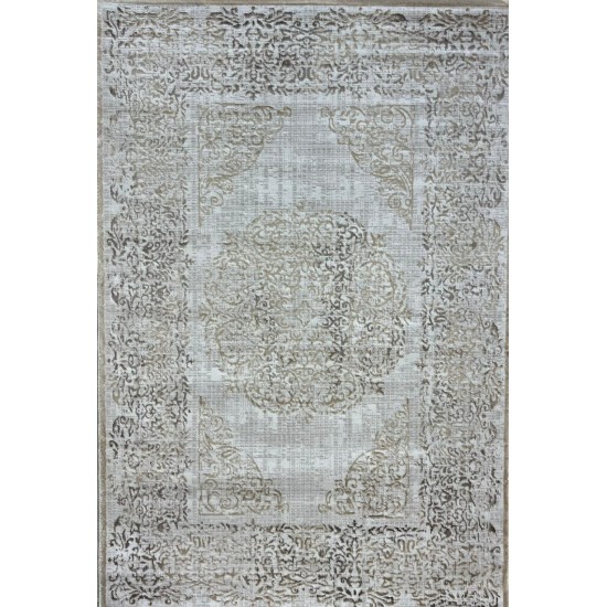 Modern Turkish diamond carpets 35007A beige orange 200*300