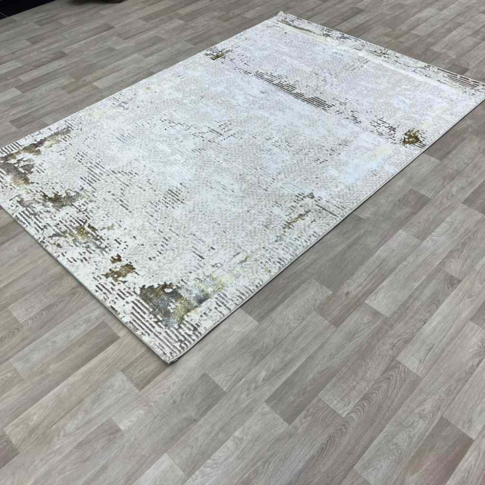 سجاد الماس تركي مودرن 35023D بيج ذهبي 200*300 سجاد الماس تركي مودرن 35023D بيج ذهبي 200*300