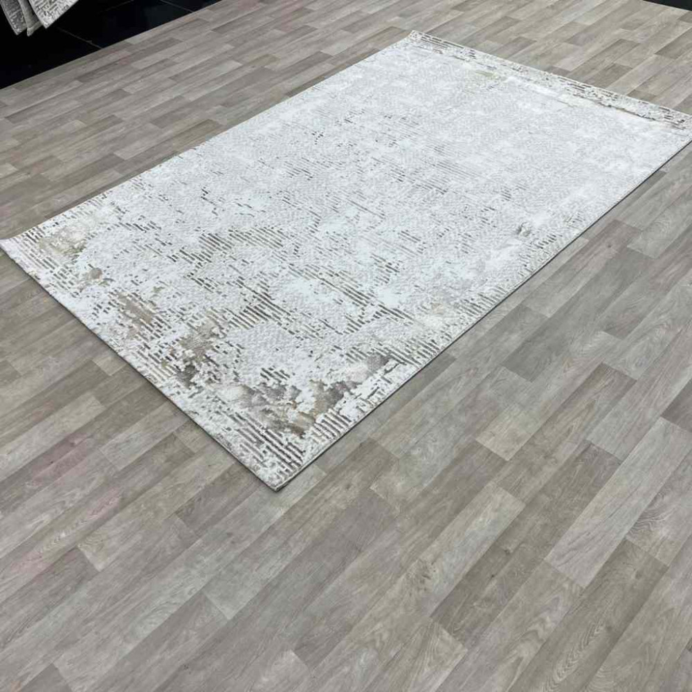 سجاد الماس تركي مودرن 35023D كريم بيج 150*220 سجاد الماس تركي مودرن 35023D كريم بيج 150*220